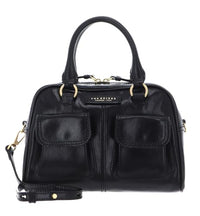 Thumbnail for The Bridge Flora Handbag Nero abb. ORO im Sale
