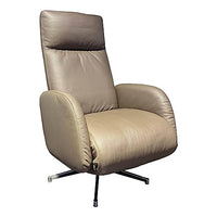 Thumbnail for Erpo Sessel Relax RE700 Leder 170.860 Lava mit Sternfuß manuell verstellbar im Sale