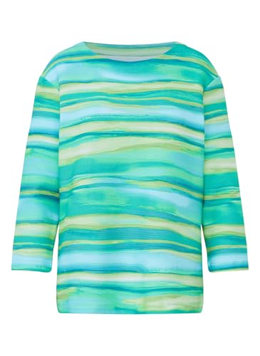Rabe Sweatshirt Aquarell Optik in Grün für Damen im Sale