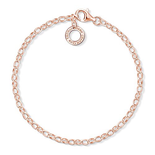 Thomas Sabo Damen Charm-Armband Classic Charm Club 925 Sterling Silber X0243-415-40 im Sale