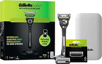 Thumbnail for Gillette Labs Rasiermesser mit 8 Rasierklingen für Herren, mit Peelingriegel, inklusive hochwertigem Magnetständer und Reisetasche im Sale