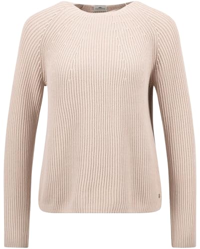 FYNCH-HATTON Round Neck Sweater Winter Beige on Sale