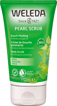 Thumbnail for WELEDA Bio Pearl Body Scrub Shower Gel - Natural Cosmetics Birch Peeling Shower Soap for Women & Men with Grapefruit / Lemon Scent - Natural Body Scrub Shower for Noticeably Smooth Skin (1x 150ml) on Sale