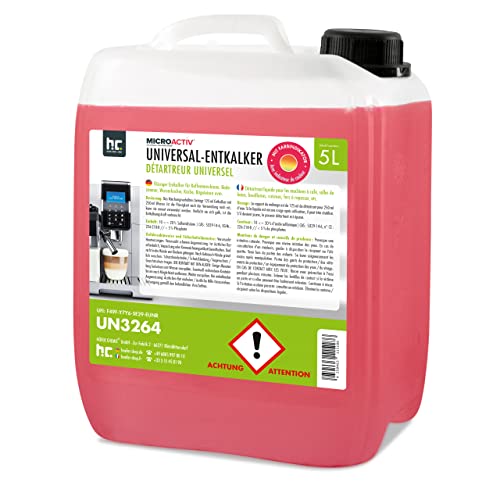 5 Universal Entkalker für Kaffeevollautomat, Filtermaschinen, Kapselmaschinen, Padmaschinen, Wasserkocher, etc im Sale
