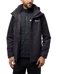 Thumbnail for Jack Wolfskin Herren Romberg 3in1 Jkt M, Phantom,  EU im Sale