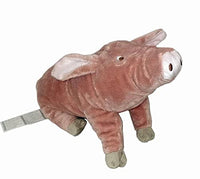 Thumbnail for IKEA Knorrig Stuffed Pig Plush Toy - 16cm wide - 12cm high - 37cm long - very cuddly - washable - SAFETY TESTED - for children of all ages on sale