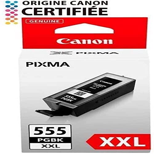Canon PGI-555 PGBK  Druckertinte - Pigment Schwarz hohe Reichweite 37 ml für PIXMA Tintenstrahldrucker ORIGINAL, PGI-555 im Sale