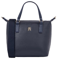 Thumbnail for Tommy Hilfiger Damen Umhängetasche Poppy Plus Mittelgroß, Blau (Space Blue), Onesize im Sale