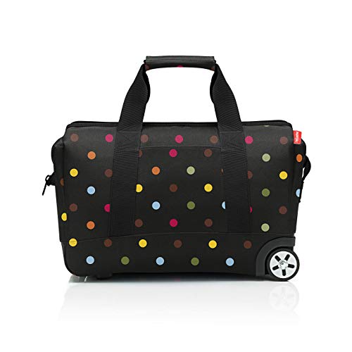 reisenthel Allrounder Trolley Versatile travel bag on wheels for travel, work or leisure 2-stage telescopic handle, 2 smooth-running wheels, Couleur:dots on sale