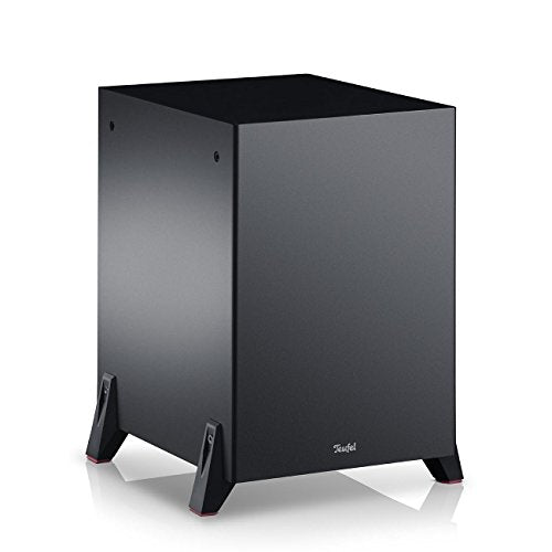 Teufel T 10 Subwoofer Active subwoofer of the high-end class, as front-fire or down-fire subwoofer Music Home Cinema Black on sale
