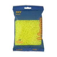 Thumbnail for Hama Beads 201-34 Iron-on Beads Bag with approx. 3,000 colorful midi craft beads with a diameter of 5 mm in neon yellow, creative crafting fun for children from 5 years on sale