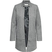 Thumbnail for ONLY Damen Jacke Coatigan Soho 15149366 Light Grey Melange im Sale