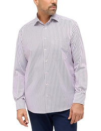 Thumbnail for ETERNA men's cotton shirt Comfort FIT 1/1 wine red 44_H_1/1 on sale