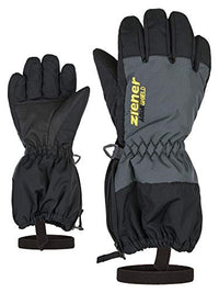 Thumbnail for Ziener Kinder LEVIO Ski-Fäustling/Wintersport | wasserdicht atmungsaktiv, black, 116 im Sale