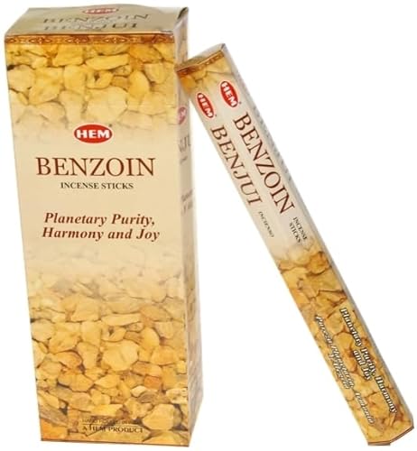 Hem Benzoe-Räucherstäbchen, 6 Boxen zu je 20 Stück im Sale