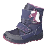 Thumbnail for RICOSTA Mädchen Winterstiefel GAREI, Kinder Boots, Weite: Mittel, lose Einlage, Sympatex, waschbar, gefüttert, wasserdicht, brombeer (380), 33 EU im Sale