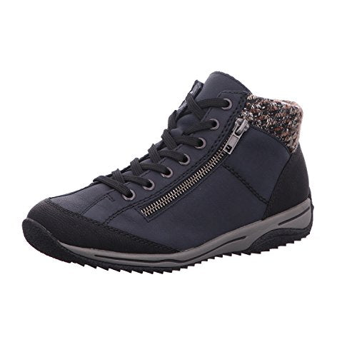 Rieker Damen L5223 Mode Stiefel, Blue Combination L5223 00, 37 EU im Sale