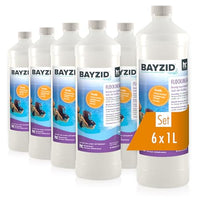 Thumbnail for Höfer Chemie 6 x 1 BAYZID Pool Flockungsmittel flüssig - für kristallklares Poolwasser - einfache Anwendung + hocheffektive Wirkung gegen Trübungen im Sale