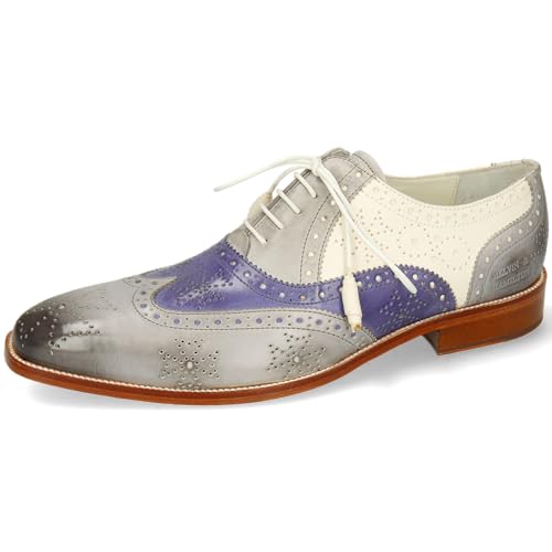 Melvin &amp; Hamilton Oxford Shoes Men Jeff 28 Blue 43 on Sale