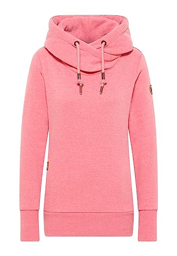 Ragwear GRIPY Bold Damen Frauen Kapuzenpulli,Kapuzenpullover,Hoodie,Pullover mit Kapuze,Rot, im Sale