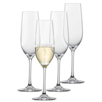 Thumbnail for SCHOTT ZWIESEL Sektglas Forté (4er-Set), zeitlose Proseccogläser mit Moussierpunkt, spülmaschinenfeste Tritan-Kristallgläser, Made in Germany (Art.-Nr. 123616) im Sale
