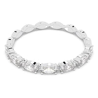 Thumbnail for Swarovski Matrix Vittore Marquise Ring, White, Rhodium-plated on sale