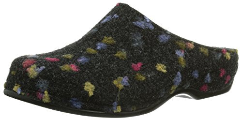 Berkemann Damen Donata Pantoffeln, Mehrfarbig (grau Tupfen 914), 39.5 EU im Sale