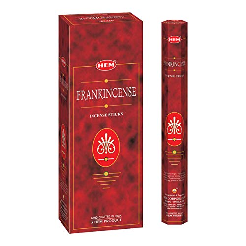 Frankincense - Box of Six 20 Sticks Tubes, 120 Sticks Total - HEM Incense From India by Hem im Sale