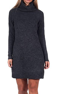 Thumbnail for ONLY Damen Strickkleid Loose Fit Longsleeve Knit Kleid mit Langen Ärmeln ONLJANA Rollkragen Dress Pullover, Farben:Beige, im Sale