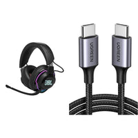 Thumbnail for JBL Quantum 910 Over-Ear Gaming Kopfhörer – Wireless 2 & UGREEN USB C auf USB C Kabel 60W PD 3.0 im Sale