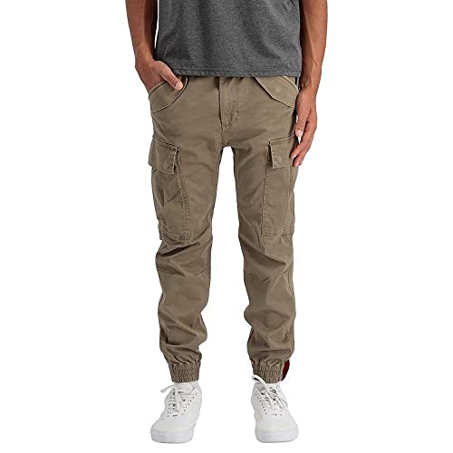 Alpha Industries Herren Airman Pant Freizeithose, Dark Olive, 36 im Sale