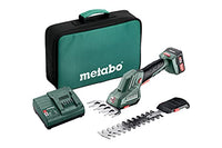 Thumbnail for Metabo Akku-Strauch- und Grasschere PowerMaxx SGS 12Q (601608500) 12V, präzise Formschnitte + Rasenkanten, mit Akku und Ladegerät + Werkzeugtasche