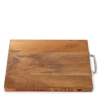 Thumbnail for Riviera Maison - Cutting Board, Serving Board - Cooking with Love - Mango Wood, Aluminum - 30 x 46 cm on Sale