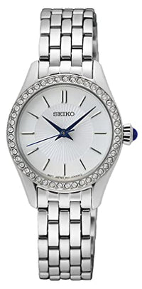 Thumbnail for Seiko Women's Analog Quartz Watch with Stainless Steel Bracelet SUR539P1 on Sale