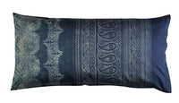 Thumbnail for Bassetti BRUNELLESCHI pillowcase for bed linen made of 100% cotton satin in the color Green V4, dimensions: 40x80 cm, 9291652 on sale