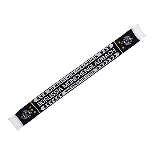 Borussia Mönchengladbach Schal “Classic” | Offizieller Fanartikel Fohlenshop | Gladbach Balkenschal in den klassischen Vereinsfarben mit Fransen und gesticktem Logo - Maße 150 x 17 cm im Sale