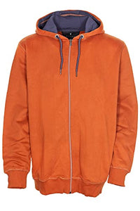 Thumbnail for Kitaro Sweatjacke Kapuzenjacke Hoody Sweatshirt Herren Basic, Farbe:dunkelgrau, Herrengrößen: im Sale