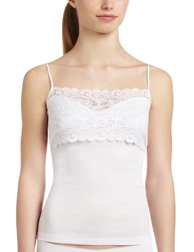 HANRO Damen Unterhemd NA, 1448 / Moments Spaghetti Top, im Sale