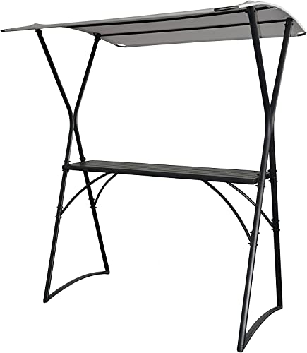 Leco Gartentheke mit Sonnendach 175 x 150 x 207 cm (L x B x H) im Sale