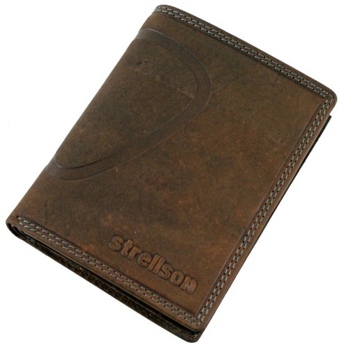 Strellson Baker Street Billfold V8 4010000224 Herren Geldbörsen 10x13x1 cm (B x H x T), Schwarz (black 900) im Sale
