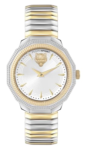 Plein Sport Damen Uhr Analog Quarz Plein Sport Dynasty PSOBA0623 Edelstahl im Sale