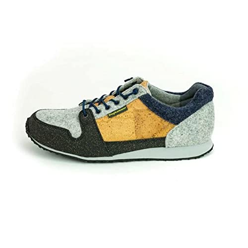 Doghammer Men's Cork Traveller Shoes, light grey, UK 10.5 on sale