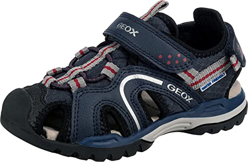 Geox Boys' J Borealis Boy B Sandals, Navy Red, 29 EU on Sale