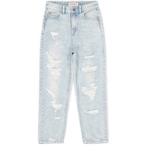 Vingino Girl's Damage Jeans, Light Bleach, 15 im Sale