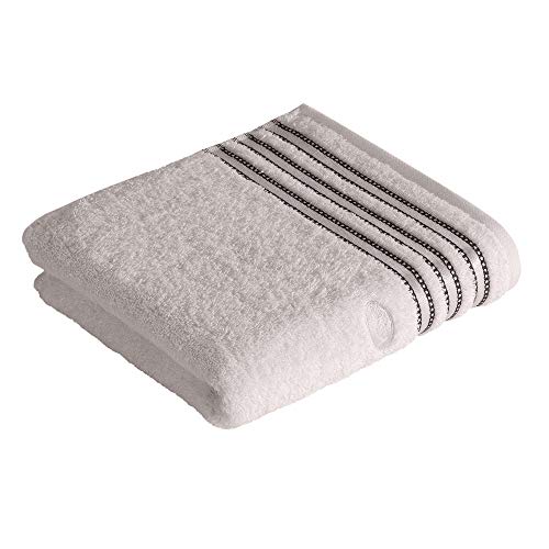 Vossen Cult de Luxe Handtuch 50 x 100 cm Light Grey im Sale