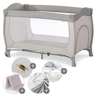 Thumbnail for hauck Baby Reisebett Sleep N Play Go Plus XXL-Sparset mit Matratze, Insektenschutz, Betteinlage & Spannbettlaken - faltbares Kinder Babyreisebett mit Tasche - Beige im Sale