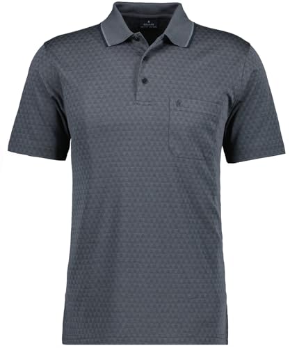 RAGMAN Herren Polo Jacquard , Schiefer-027 im Sale