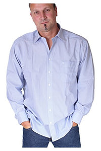 Thumbnail for Marvelis Hemd Comfort Fit Zündholzstreifen, Blau, 45 im Sale