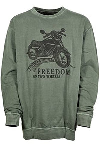 Thumbnail for Kitaro Sweatshirt Sweat Shirt Rundhals Baumwolle Herren, Farbe:dunkelgrün, Herrengrößen:5 im Sale