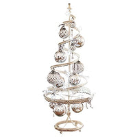 Thumbnail for Loberon Deko-Baum Gerzat, mit Antik-Finish, für Individuelle Deko-Ideen, Handarbeit, Christbaum, Weihnachtsschmuck, Weihnachtsdekoration, Weihnachten, Eisen, Creme im Sale